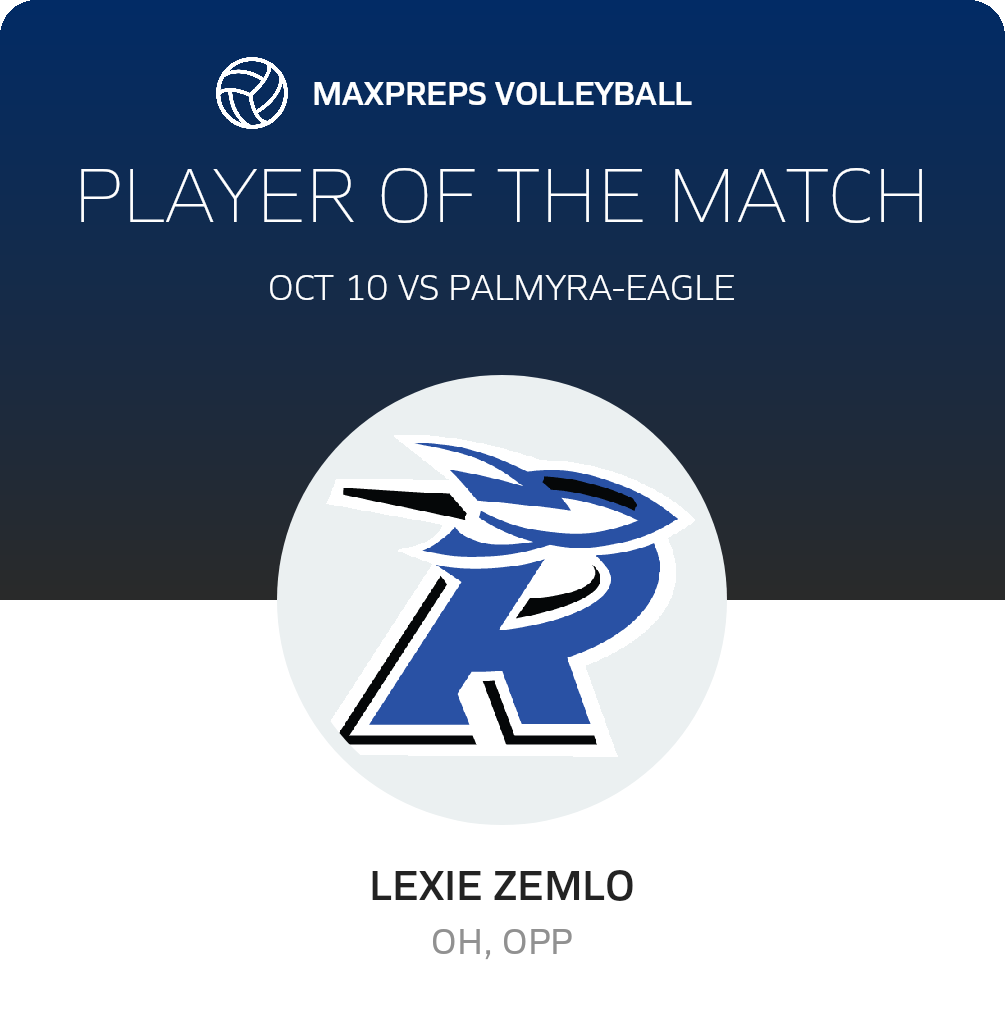 Palmyra-Eagle vs Randolph | Volleyball | 10/10/2026