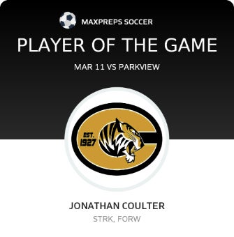 #18 Jonathan Coulter Player of the Game badge