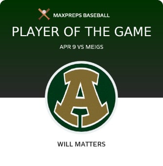 #10 Will Matters Player of the Game badge