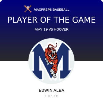 #8 Edwin Alba Player of the Game badge