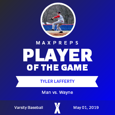 #20 Tyler Lafferty Player of the Game badge