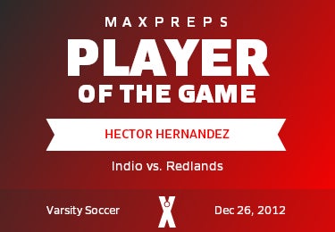 #14 Hector Hernandez Player of the Game badge