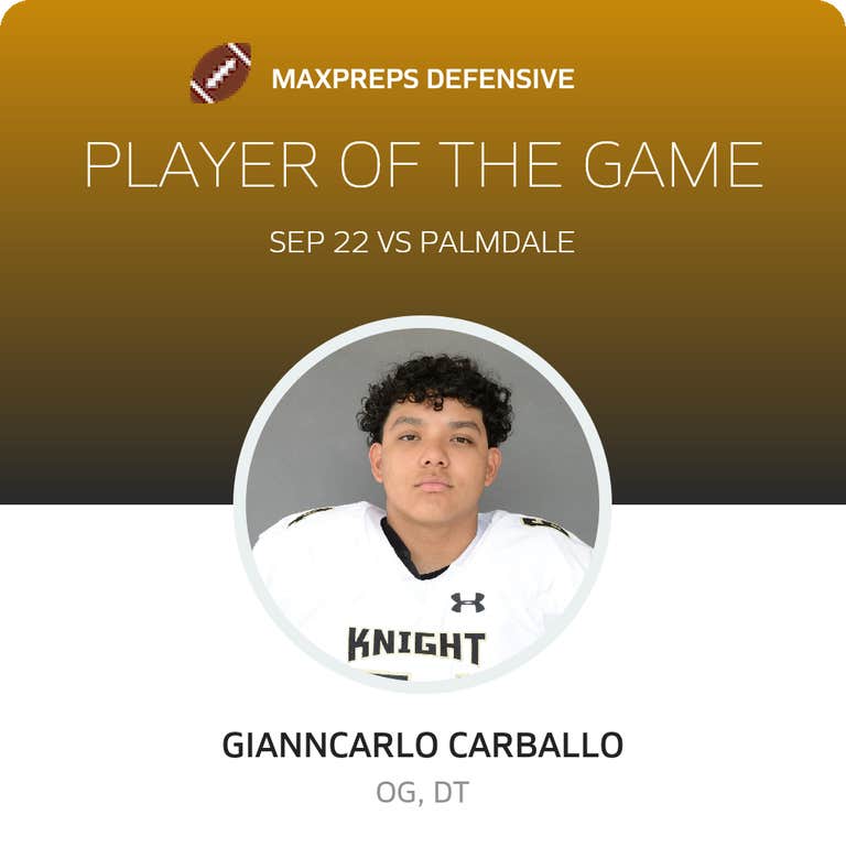 Player of the Game