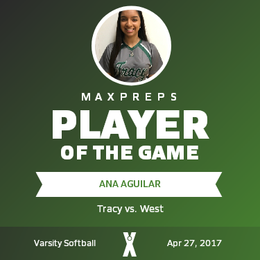 #23 Ana Aguilar Player of the Game badge