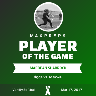 #28 Maedean Sharrock Player of the Game badge