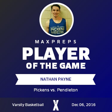 #22 Nathan Payne Player of the Game badge