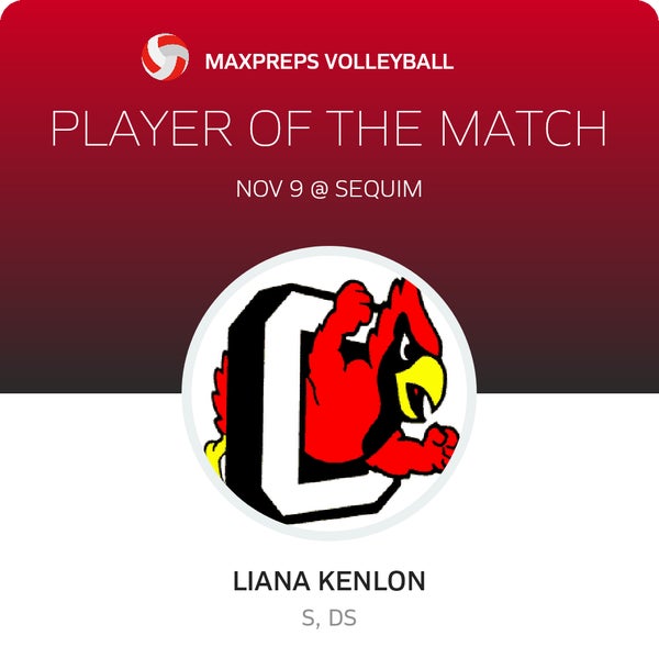 #13 Liana Kenlon Player of the Game badge