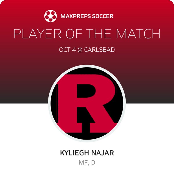 ##3 Kyliegh Najar Player of the Game badge