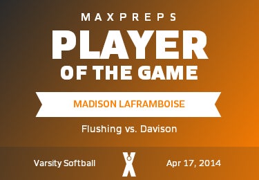 #24 Madison Laframboise Player of the Game badge