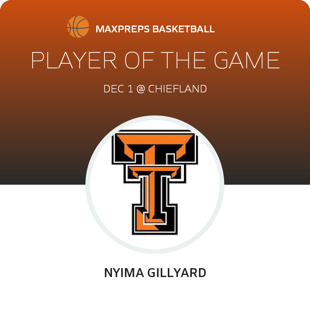 Nyima Gillyard Player of the Game badge