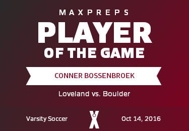 #11 Conner Bossenbroek Player of the Game badge