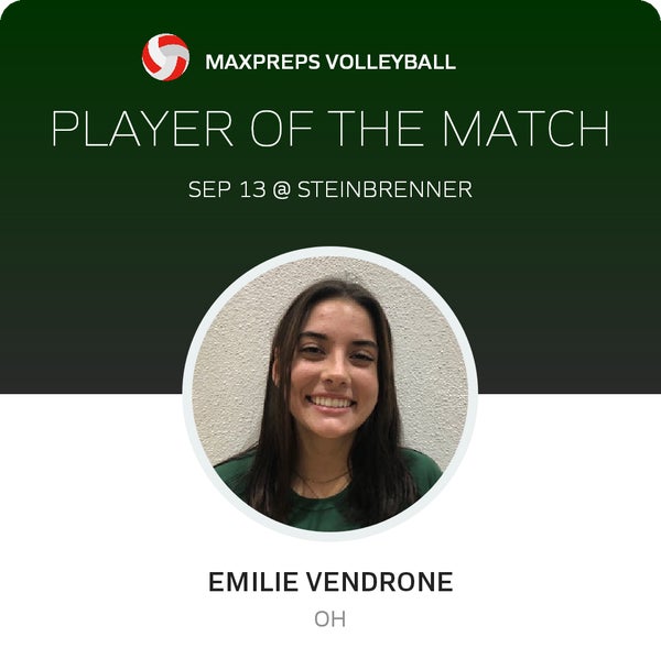 #6 Emilie Vendrone Player of the Game badge