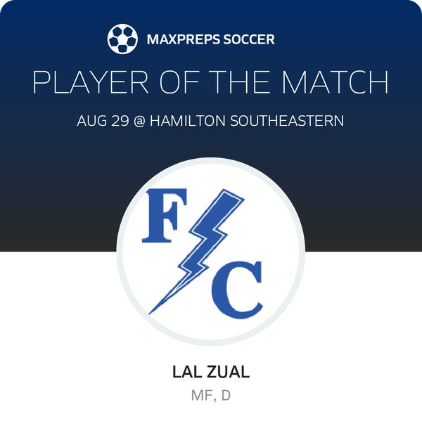 #11 Lal Zual Player of the Game badge