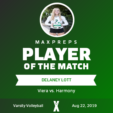 #2 Delaney Lott Player of the Game badge