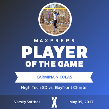 #7 Carmina Nicolas Player of the Game badge
