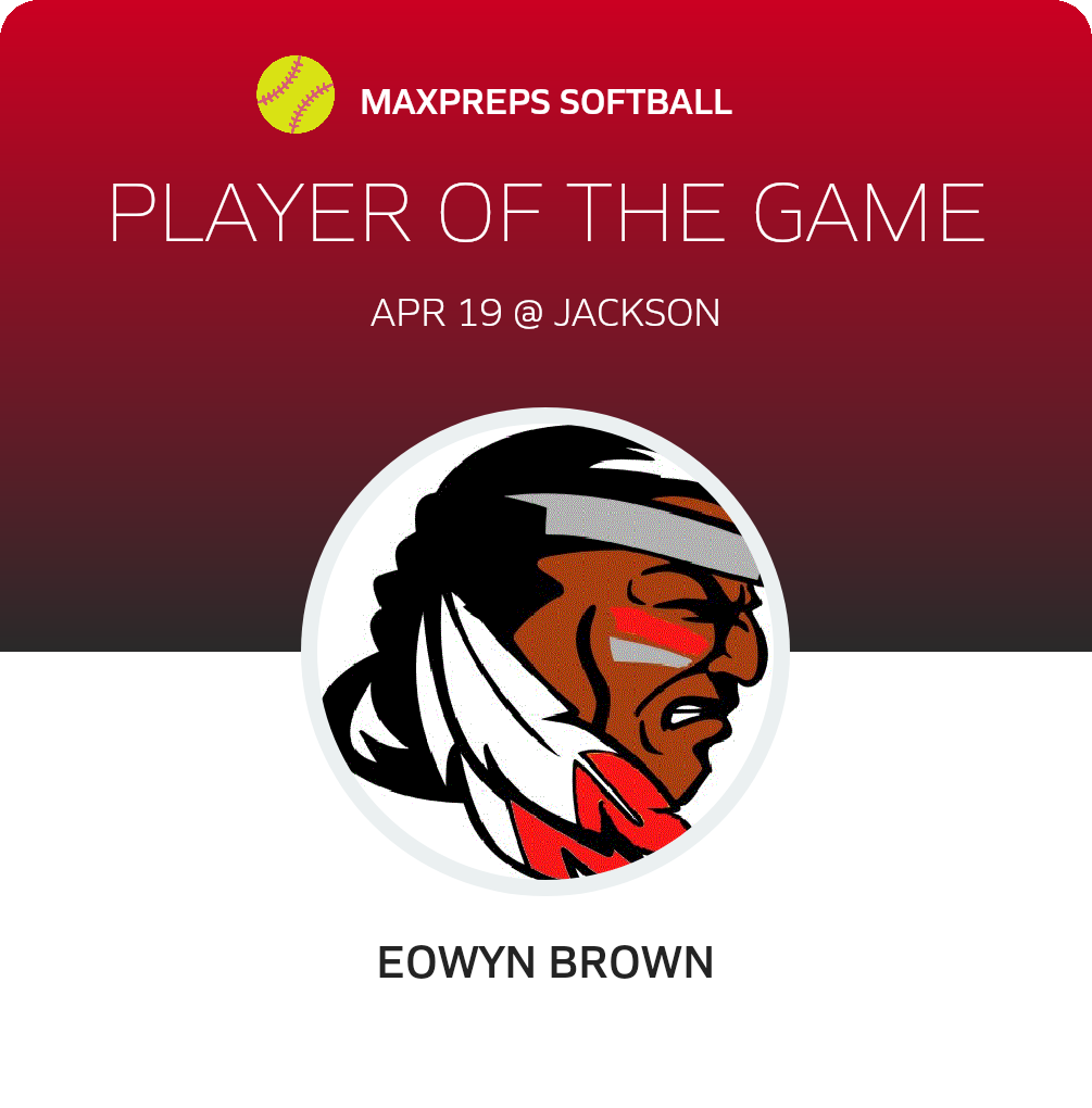 #2 Eowyn Brown Player of the Game badge