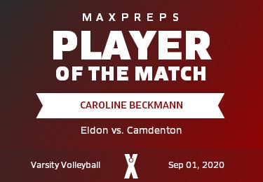 #12 Caroline Beckmann Player of the Game badge