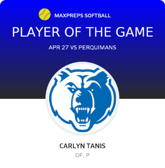 #4 Carlyn Tanis Player of the Game badge