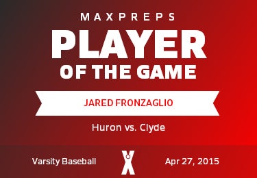 #13 Jared Fronzaglio Player of the Game badge