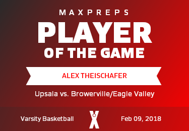 #1 Alex Theischafer Player of the Game badge