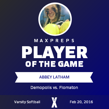 #31 Abbey Latham Player of the Game badge