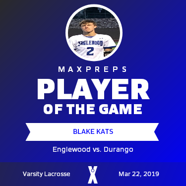 #2 Blake Kats Player of the Game badge