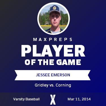 #13 Jessee Emerson Player of the Game badge