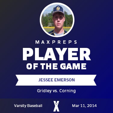 #13 Jessee Emerson Player of the Game badge