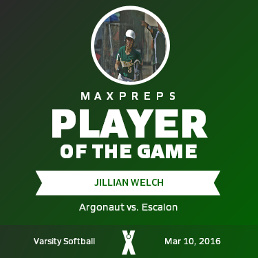 #3 Jillian Welch Player of the Game badge