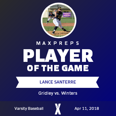 #6 Lance Santerre Player of the Game badge