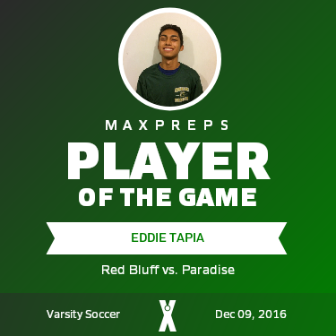 #2 Eddie Tapia Player of the Game badge