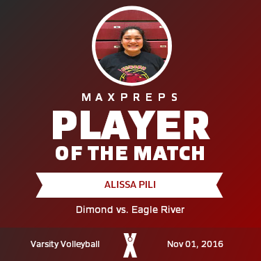 #15 Alissa Pili Player of the Game badge