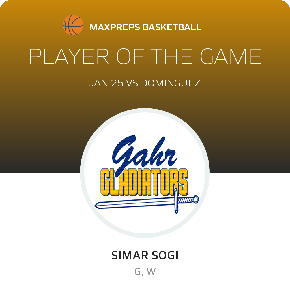 Player of the Game