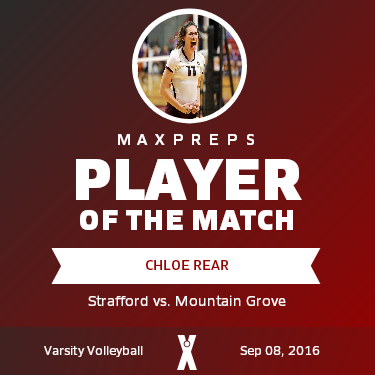 #11 Chloe Rear Player of the Game badge