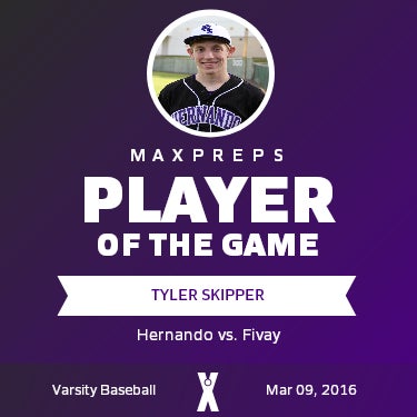 #4 Tyler Skipper Player of the Game badge