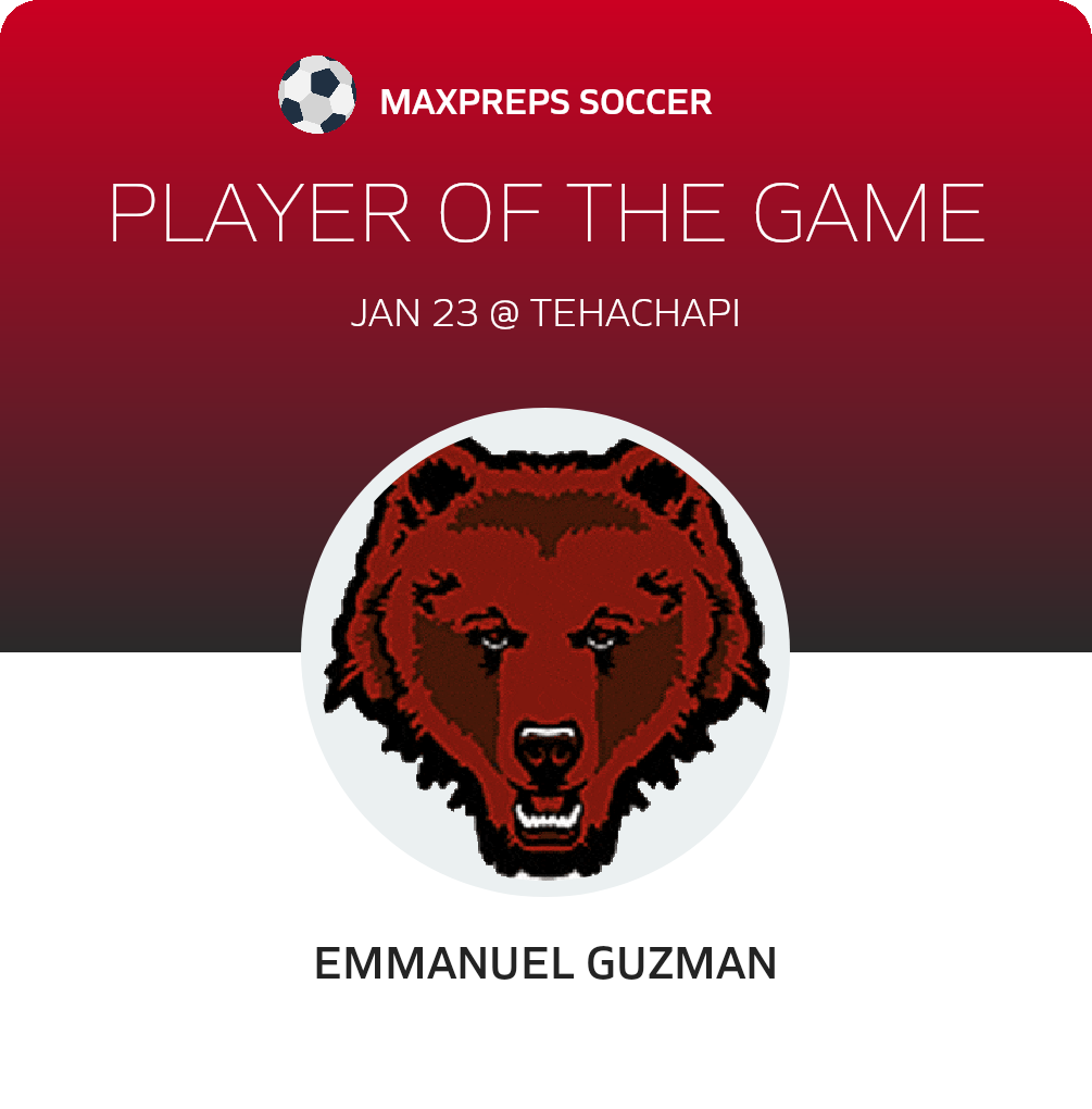 Emmanuel Guzman Player of the Game badge