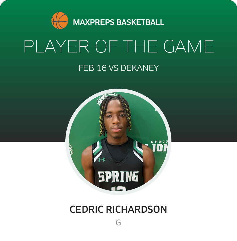 Player of the Game