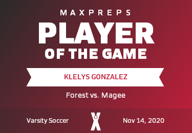 #00 Klelys Gonzalez Player of the Game badge