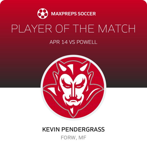 #11 Kevin Pendergrass Player of the Game badge