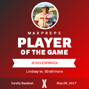 #20 Jesus Espinoza Player of the Game badge