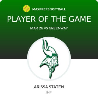 #7 Arissa Staten Player of the Game badge