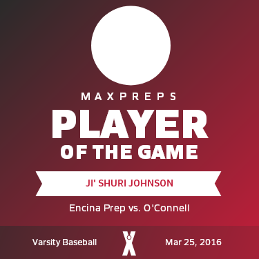 #33 Ji' Shuri Johnson Player of the Game badge