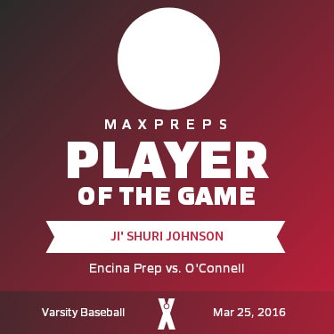 #33 Ji' Shuri Johnson Player of the Game badge