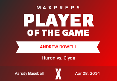 #9 Andrew Dowell Player of the Game badge