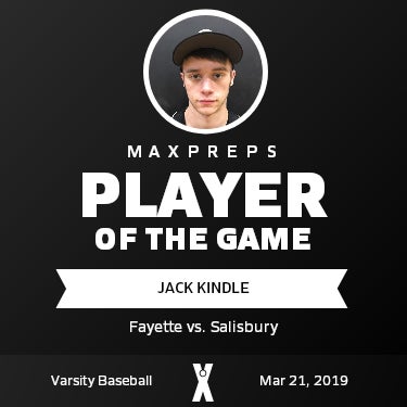 #17 Jack Kindle Player of the Game badge