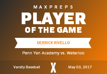 #3 Derrick Rivello Player of the Game badge