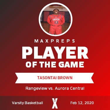 #13 Tasontai Brown Player of the Game badge