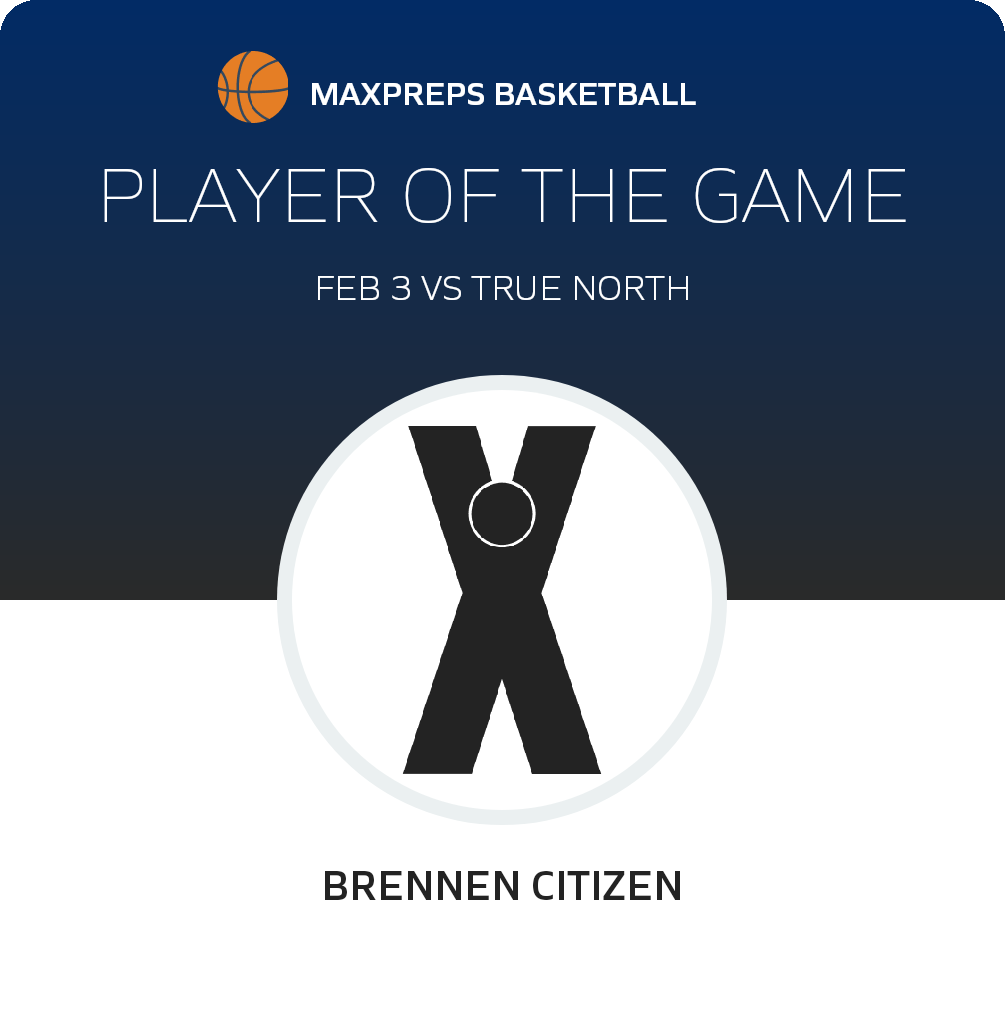 #5 Brennen Citizen Player of the Game badge