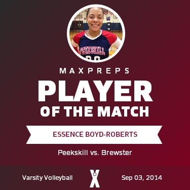 #20 E. Boyd-Roberts Player of the Game badge