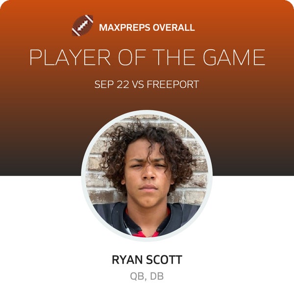 #2 Ryan Scott Player of the Game badge